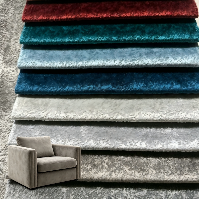 Votre canapé mérite la vedette Tissu velours brillant