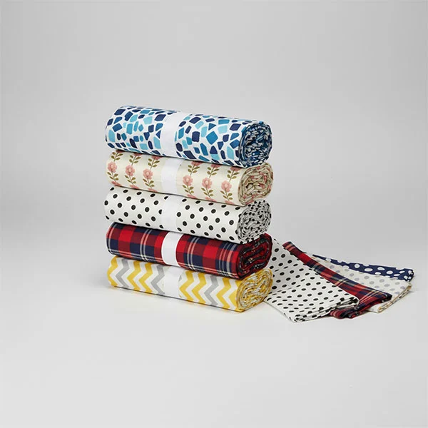 Tissu de doublure imprimé en coton Tissu de doublure imprimé en coton