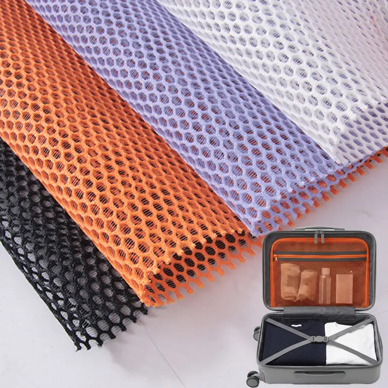 Tissu élastique en maille pour bagages