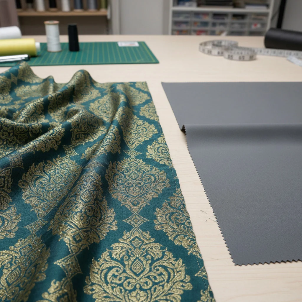 Polyester Jacquard Lining Fabric