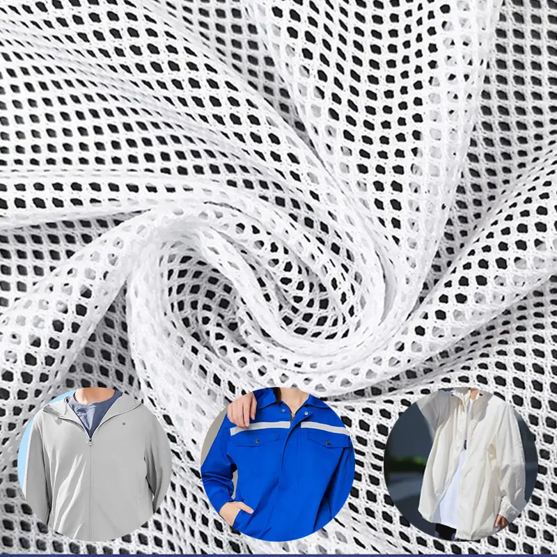 Tissu léger en maille pour bagages