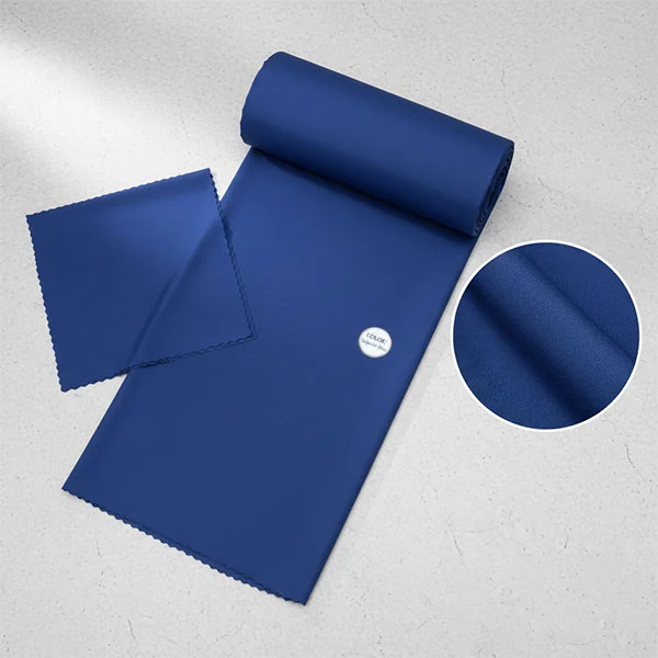 Tissu de doublure en sergé de polyester