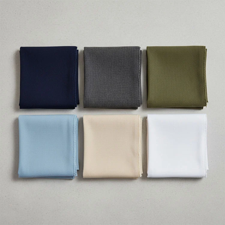 Tissu Oxford uniforme en polyester Tissu Oxford uniforme en polyester