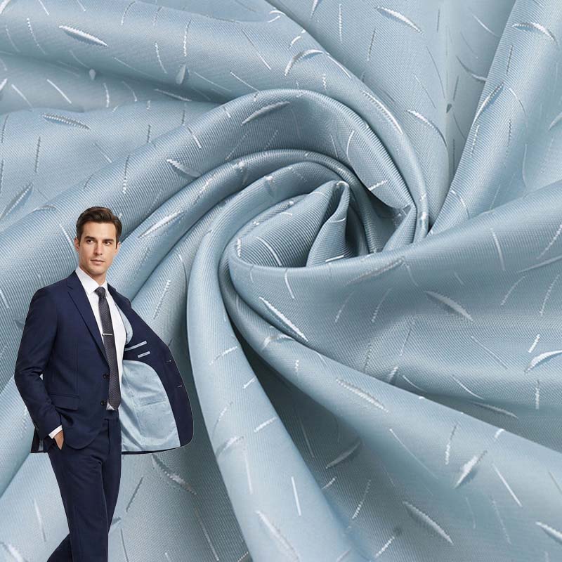 Tissu de doublure imprimé en polyester et viscose Tissu de doublure imprimé en polyester et viscose