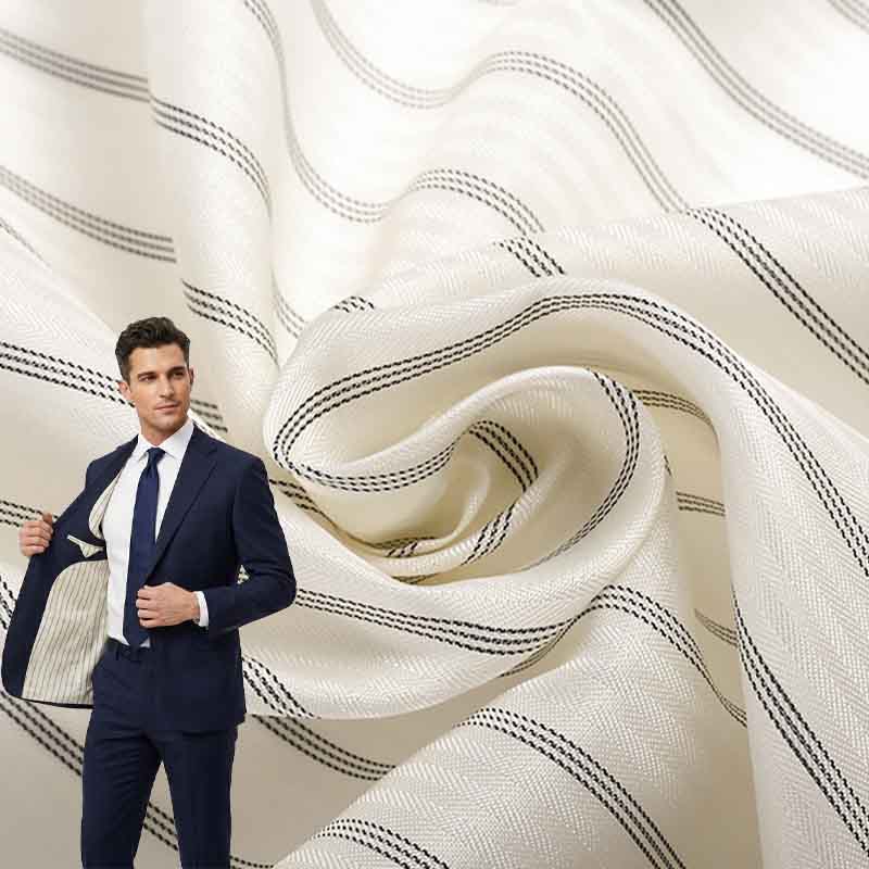 Tissu de doublure de costume