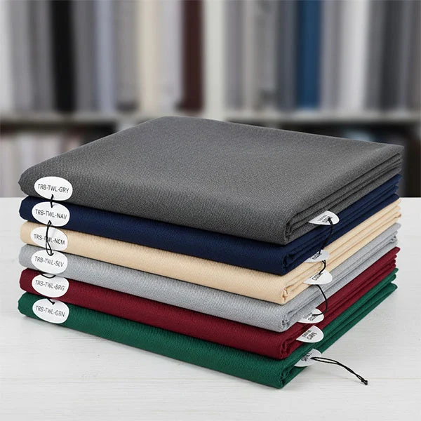 Tissu de doublure en sergé mélangé TR